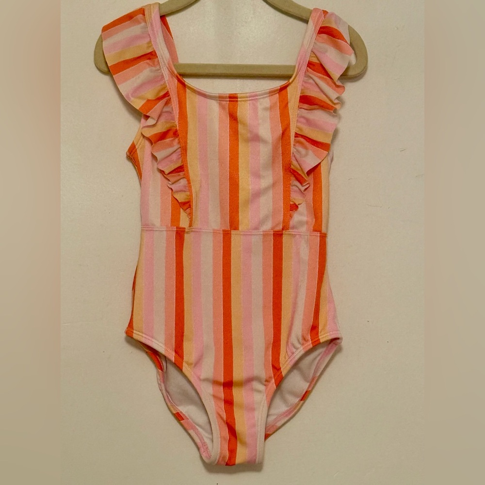 Pink and Orange Swimsuit